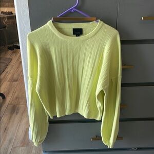 Lumiere Lemon Yellow Women's Sweater